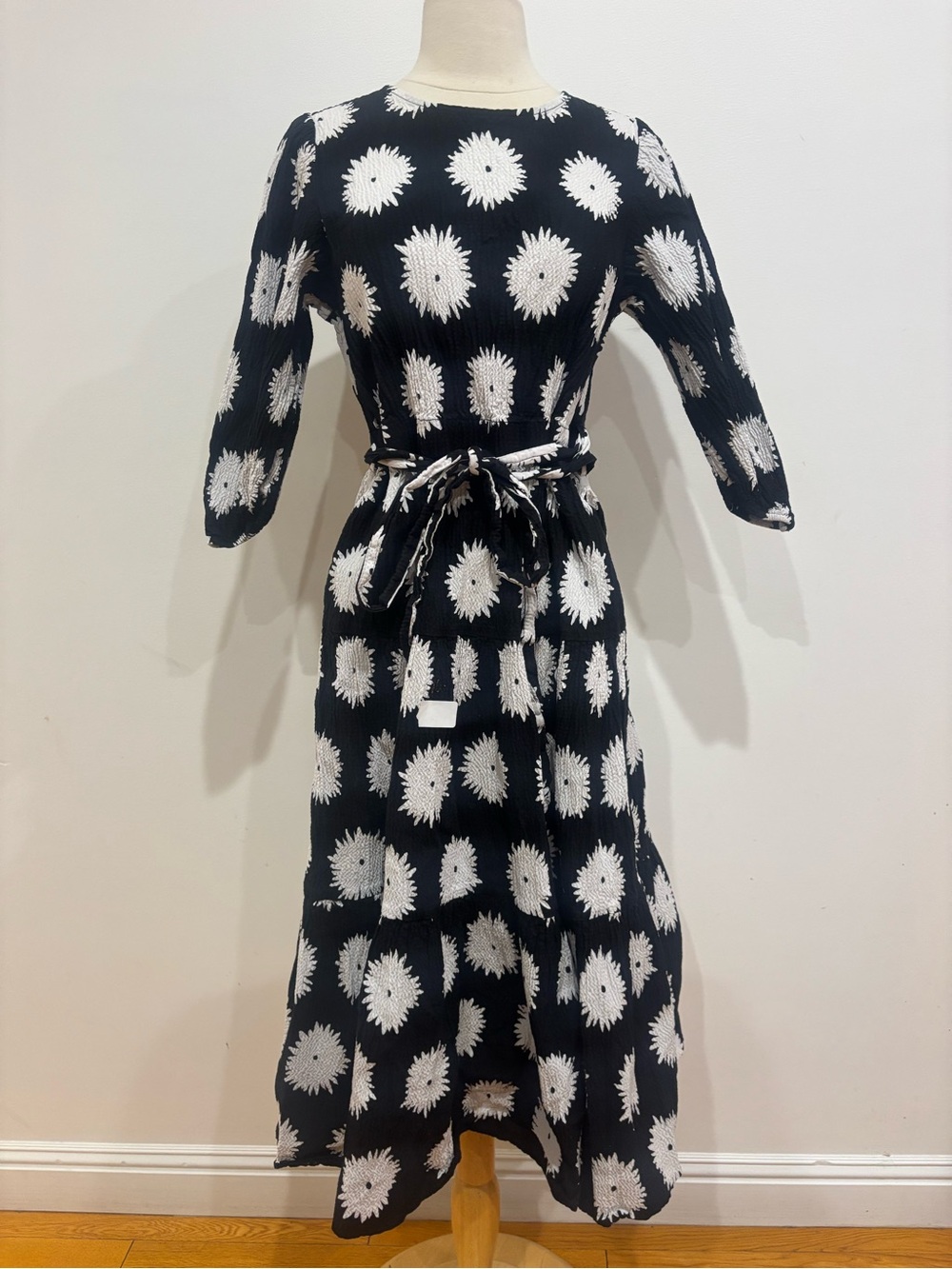 Kate Spade Pom Pom Floral Lawn Dress, Size: L - Picture 7 of 12